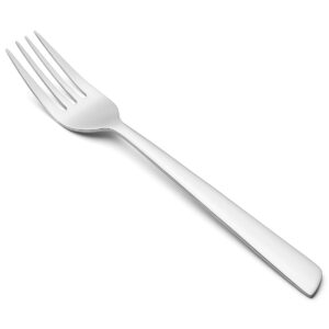 ProCuisinier Fourchette à Dessert Fourchette de Table - Monobloc d'une Pièce Acier Inoxydable 18/10 et 180 mm Couleur Argent