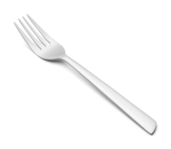 ProCuisinier Fourchette à Dessert Fourchette de Table - Monobloc d'une Pièce Acier Inoxydable 18/10 et 180 mm Couleur Argent