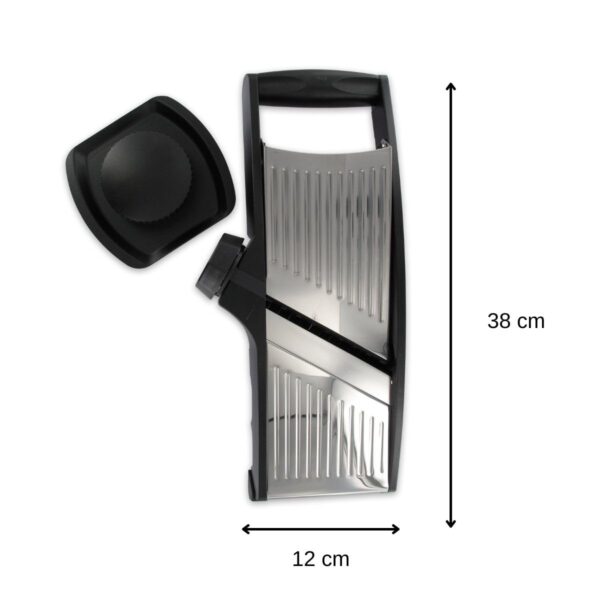 ProCuisinier 685506 Mandoline professionnelle, mandoline manuelle, tranche légumes, mandoline pour légumes – Image 5